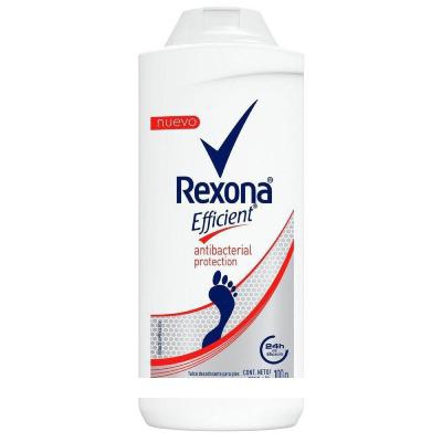Talco Desodorante Para Pés Rexona Efficient Antibacterial 100gr